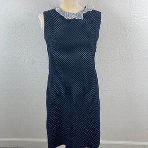 Vintage Definitely Jrs Californiana Polka Women Dress Size SM